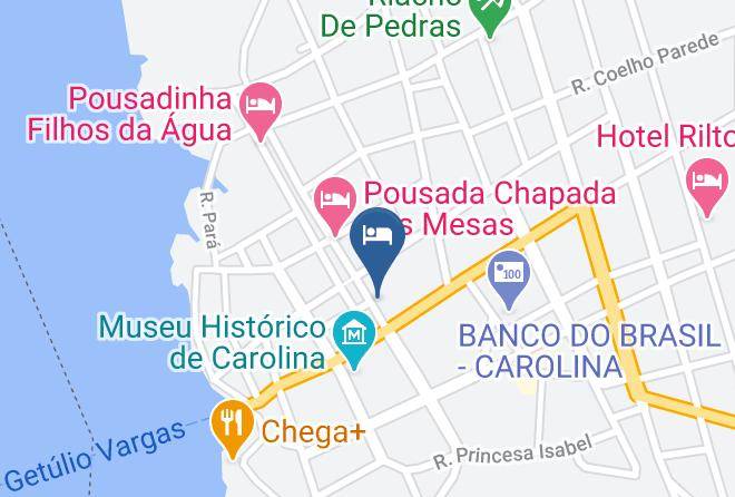 Carolina - New Center Hotel Maps