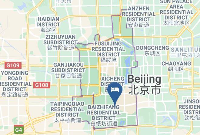 Xicheng District - New Century Grand Hotel Beijing Maps