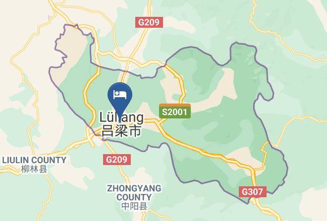 Lvliang - New Century Hotel Maps