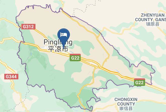 Pingliang - New Century Hotel Maps