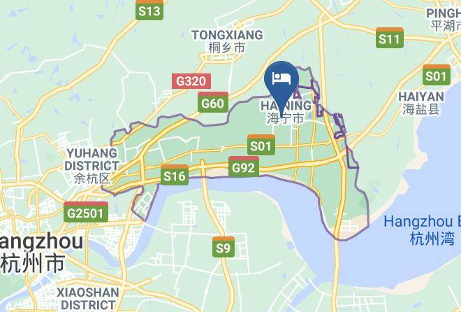 Jiaxing - New Century Manju Hotel Maps