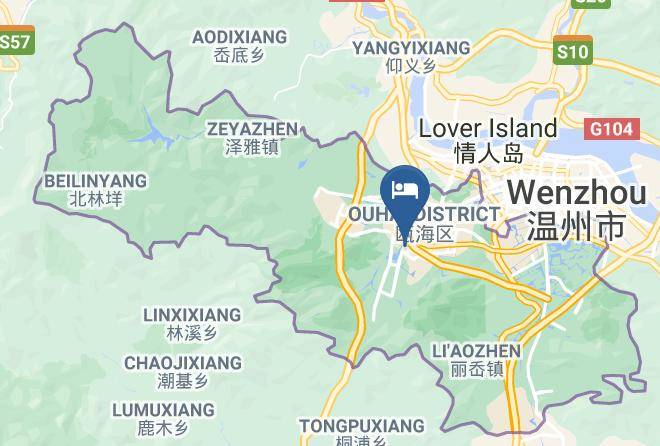 Wenzhou - New Century Mingting Hotel Maps