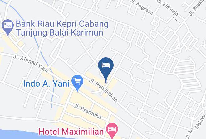 Karimun Regency - New City Hotel Maps