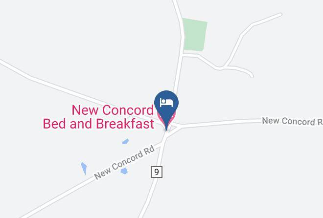 Columbia - New Concord Bed And Breakfast Maps