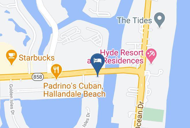 Broward - New Condo W Wrap Around Balcony& 5 Min To Beach Maps