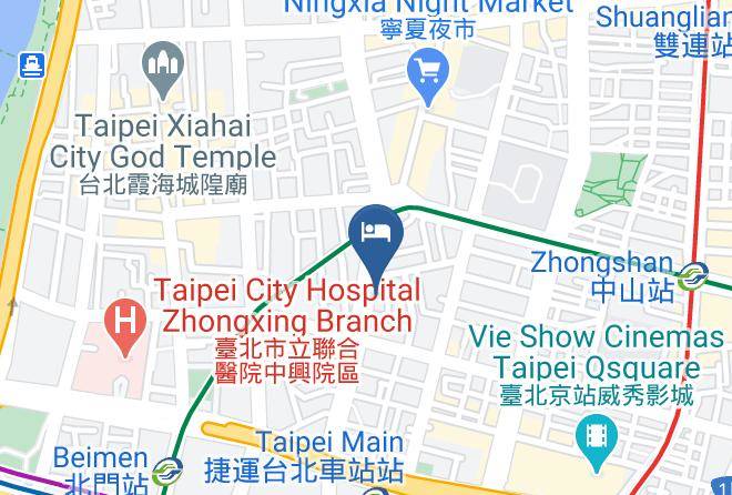Datong District - New Continental Hotel Maps