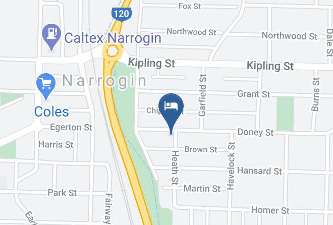 New Cornwall Hotel Map