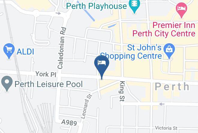 Perth And Kinross - New County Hotel Maps