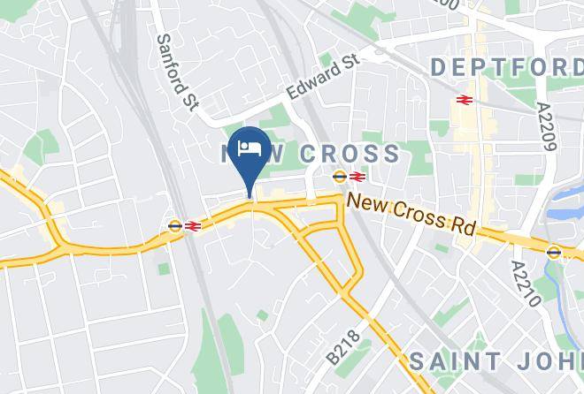London - New Cross Inn Maps