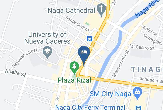 Camarines Sur - New Crown Hotel Maps