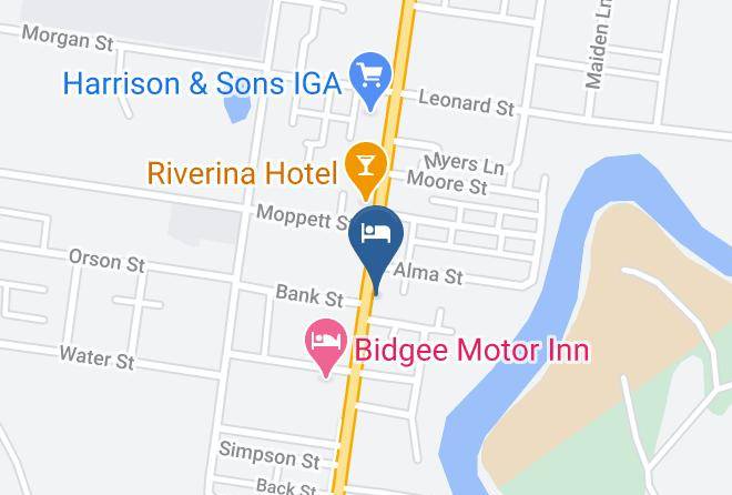 Hay - New Crown Hotel Motel Maps