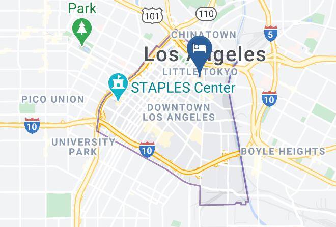 Los Angeles - New Daimaru Hotel Maps