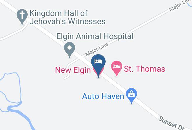 Elgin - New Elgin Motel Maps