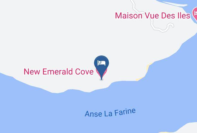 Baie Sainte Anne - New Emerald Cove Hotel Maps