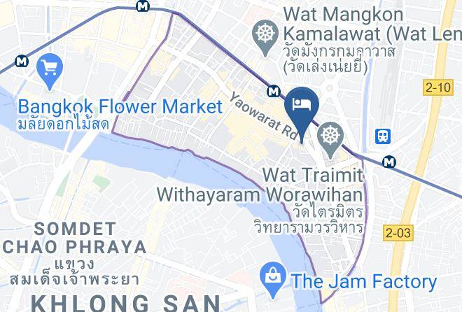 Samphanthawong District - New Empire Hotel Maps