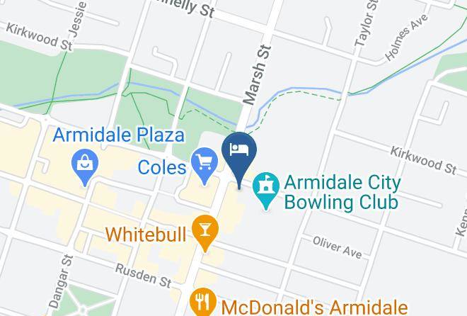 Armidale Regional - New England Motor Inn Maps