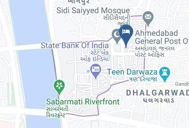 Ahmadabad - New Esquire Hotel Maps