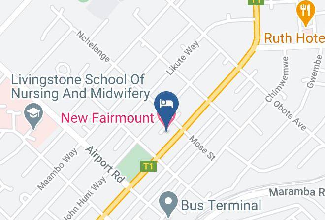 Livingstone - New Fairmount Hotel Maps