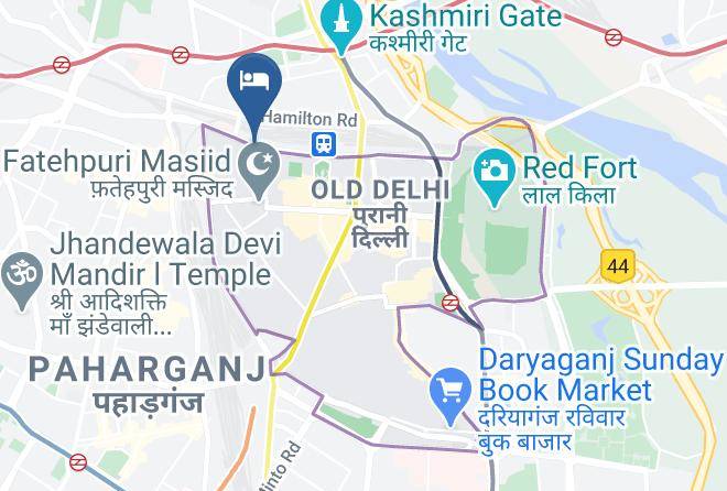 New Delhi - New Frontier Hotel Maps