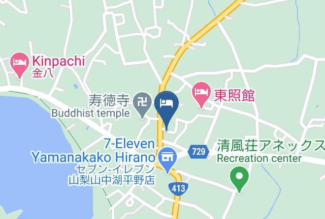 Yamanakako Vil Minamitsuru District - New Fukujuso Maps