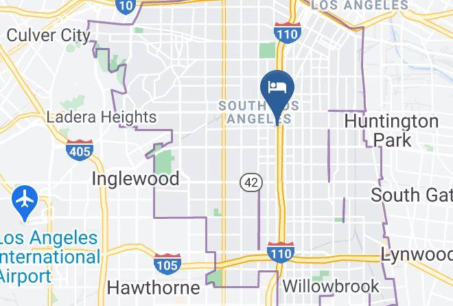 Los Angeles - New Gage Motel Maps