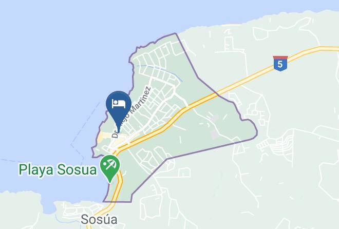 Sosua - New Garden Hotel Maps