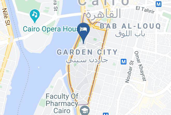 Cairo - New Garden Palace Restaurant Maps