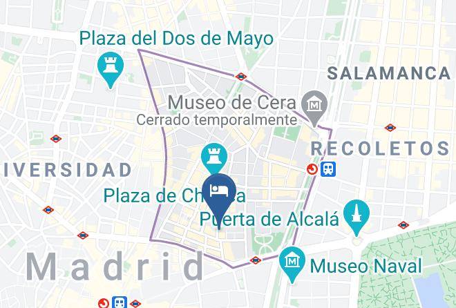 Madrid - New Go Inn Maps