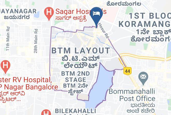 Bengaluru - New Golden Regency Maps