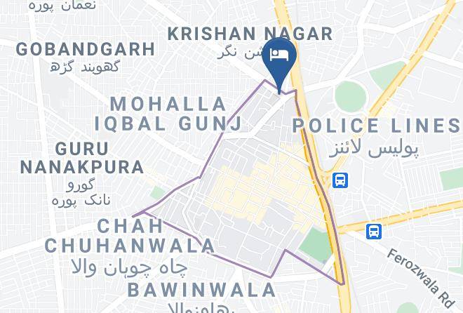 Islamabad - New Gujranwala Hotel Maps
