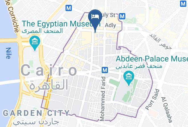Cairo - New Helwan Hotel Maps