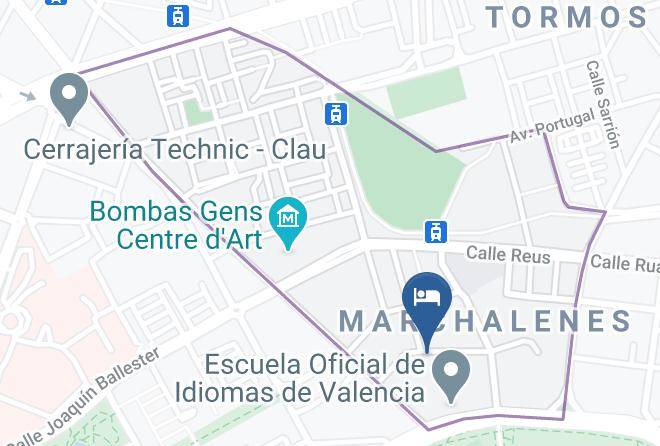 Valencia - New Holidays Valencia City Centre Maps
