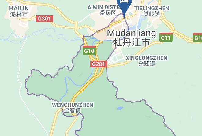 Mudanjiang - New Hongji Hotel Maps