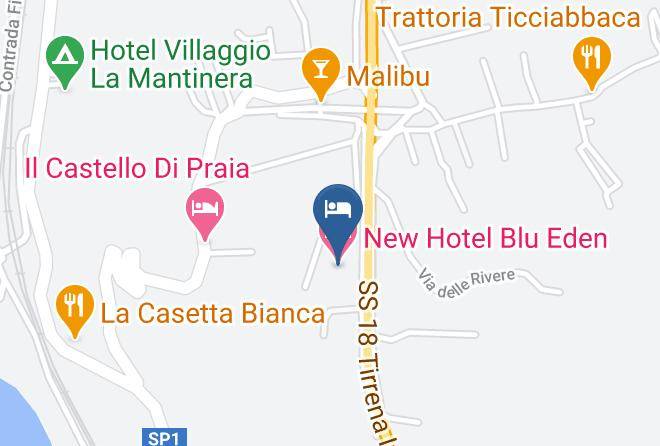 Cosenza - New Hotel Blu Eden Maps