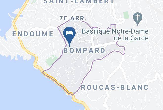Bouches Du Rhone - Hotel Mercure Marseille Centre Bompard La Corniche Maps