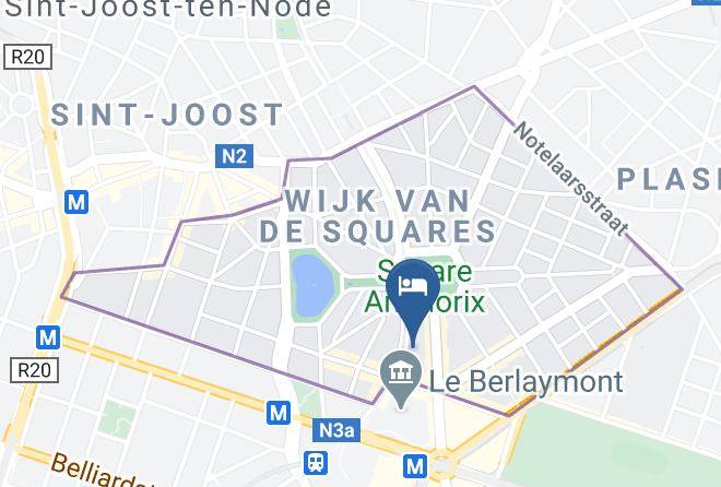 New Hotel Charlemagne Map