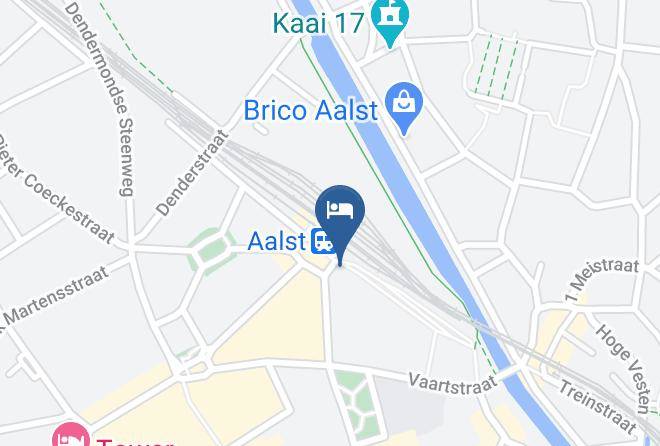 New Hotel De La Gare Map