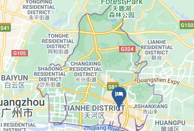 Guangzhou - New Huangchao Hotel Maps