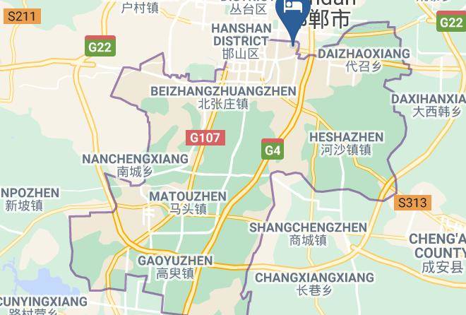 Handan - New Hyatt Hotel Maps