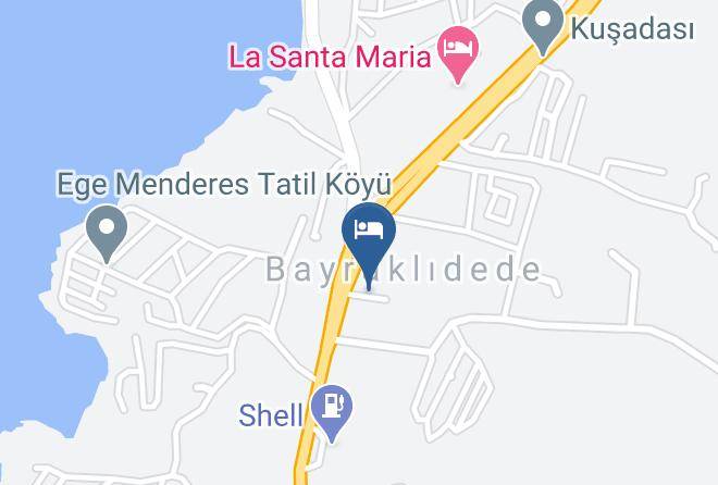 Kusadasi - New Iday Hotel Maps
