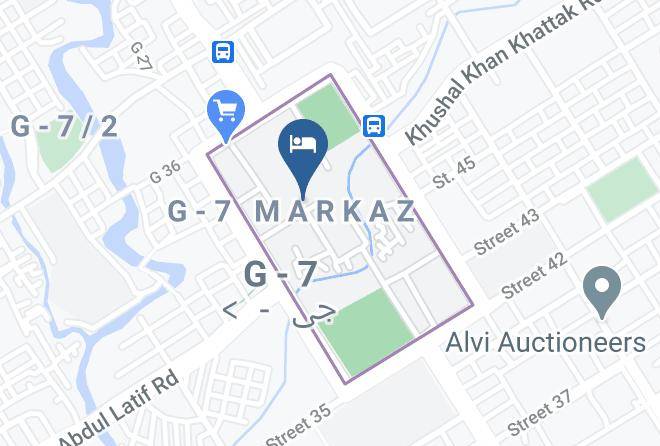 Islamabad - New Islamabad Hotel Sitara Market Maps