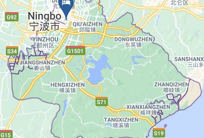 Ningbo - New Jingdu Hotel Maps