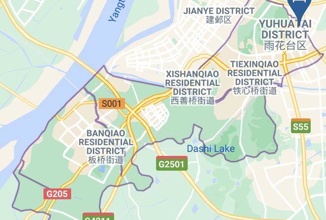 Nanjing - New Jingli Hotel Maps
