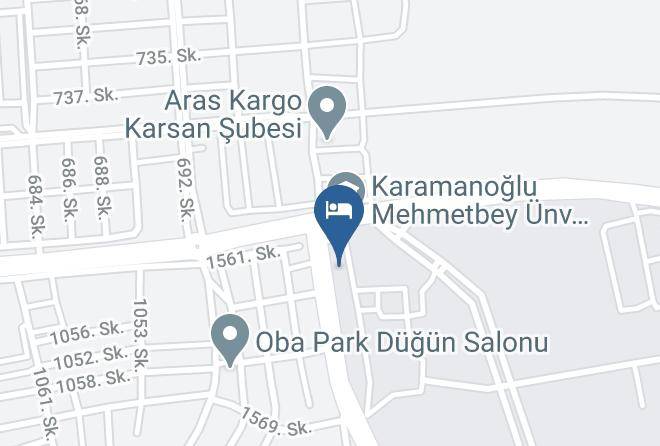 Karaman Tabdukemre - New Karaman Hotel Maps