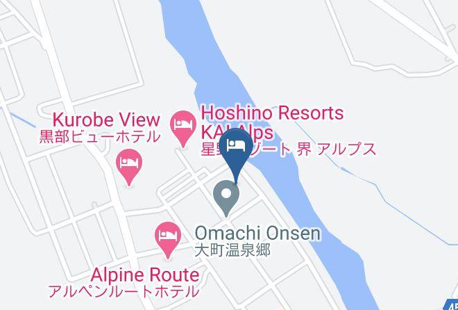 Omachi City - New Kawachiya Maps