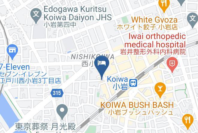 Edogawa Ward - New Koiwa 310 Maps