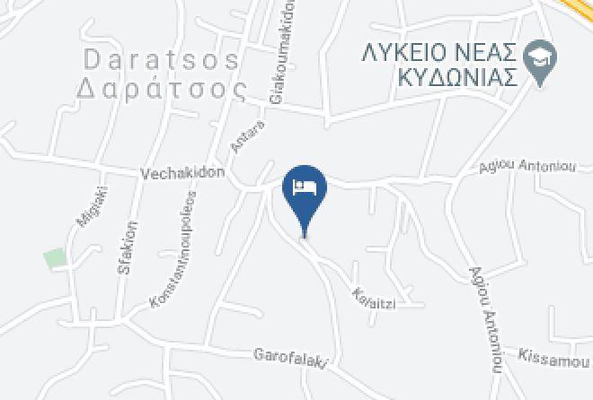 New Kydonia Suites & Studios Map