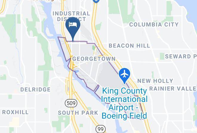 New La Hacienda Motel Map