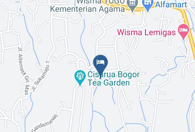 Bogor Regency - New Laguna Resort Maps