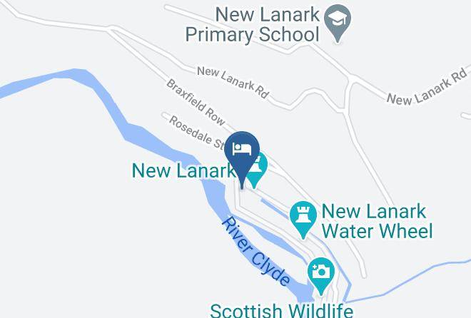 South Lanarkshire - New Lanark Mill Hotel Maps